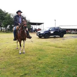 Eladio Ribadeneira Pérez from Hacienda Hipolongo Cruz de Mayo - Quero