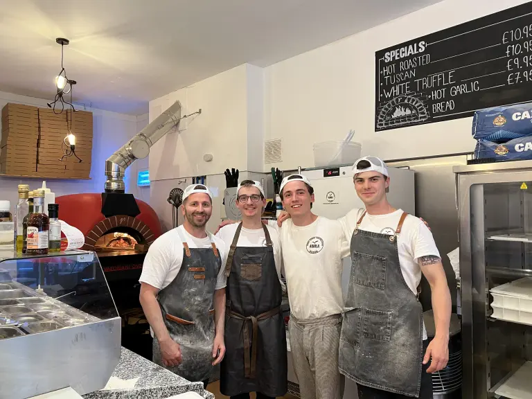 Aquila Wood Fired Pizza's team
