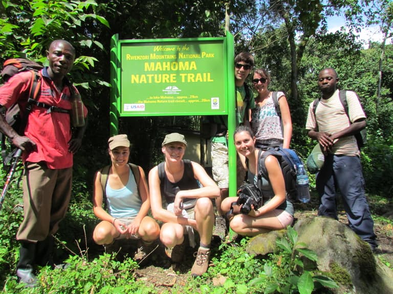 Rwenzori Ranges Hikers Association's team
