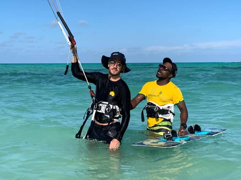 Wave Kite School Zanzibar's team